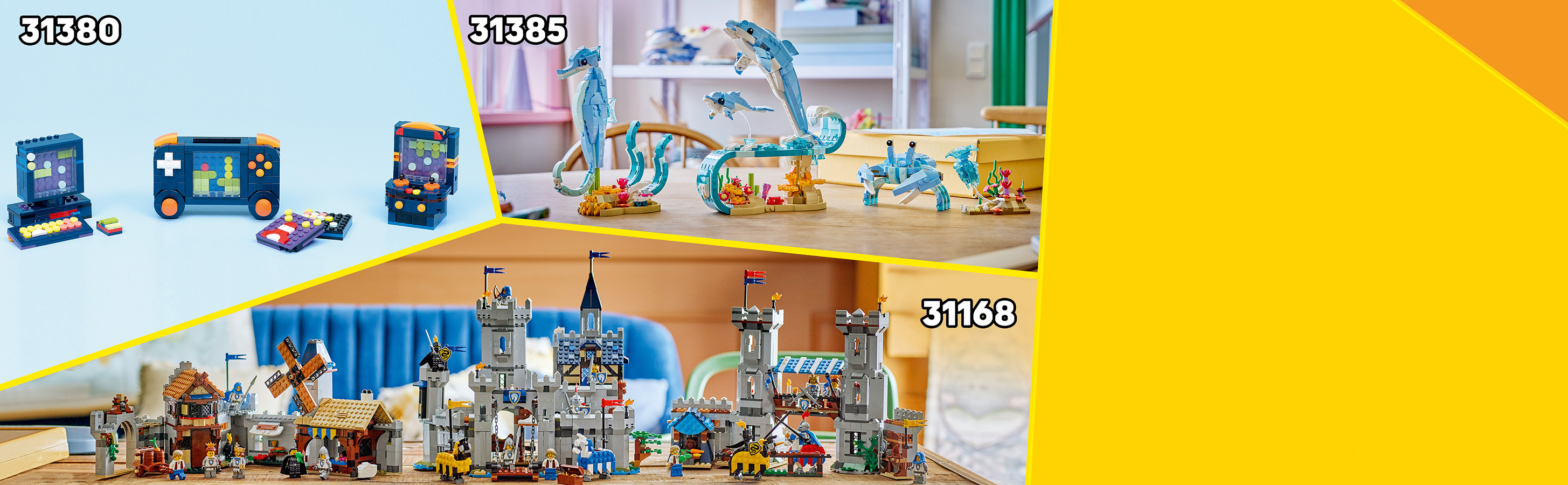 Objevte další stavebnice LEGO® Creator 3 v&nbsp;1